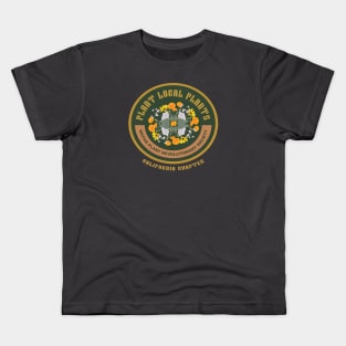 Plant Local Plants! Native Plant Revolutionary Society Kids T-Shirt